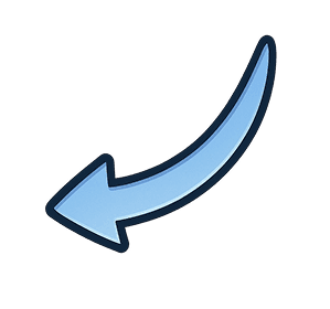 to left arrow